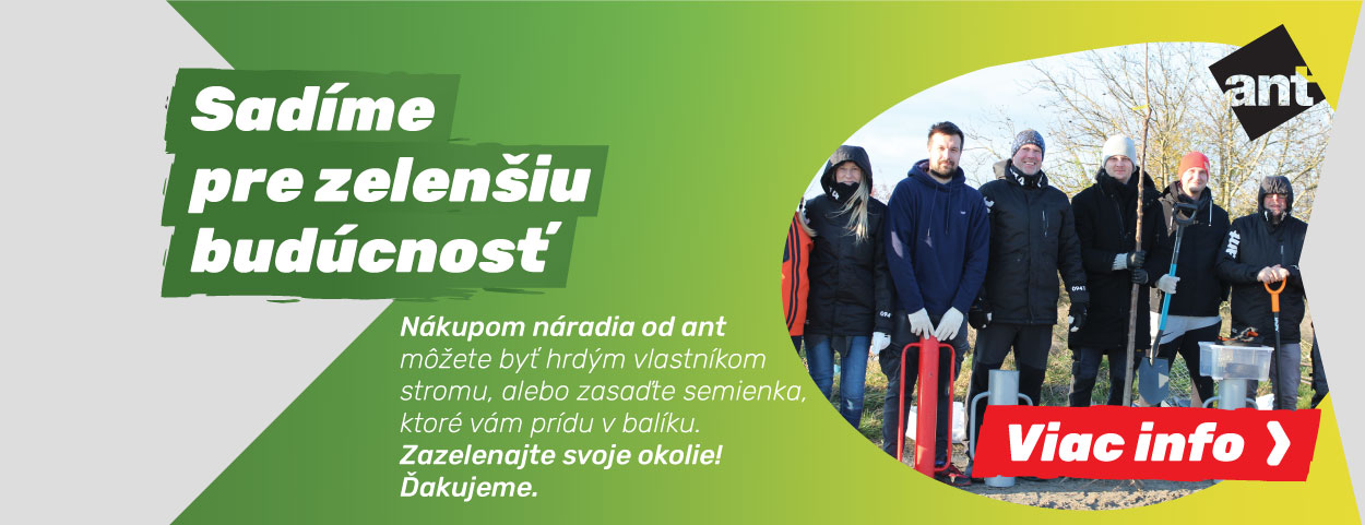 Sadíme zelenšiu budúcnosť