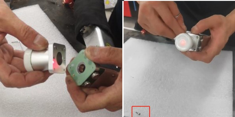 Kontrola čoček Kontrola optiky laseru